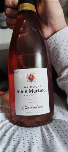 Champagne Albin Martinot Clin d'Oeil Rosé 2015