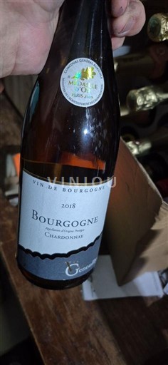 Bourgondië Bourgogne Cave de Genouilly Chardonnay 2018