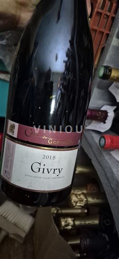 Borgoña Givry Cave de Genouilly 2015