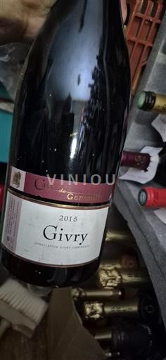 Borgoña Givry Cave de Genouilly 2015