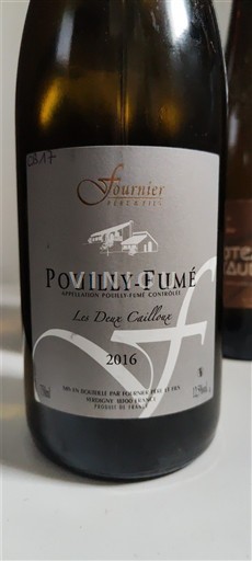Thung lũng sông Loire Pouilly-fumé Fournier Les Deux Cailloux 2016