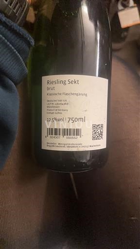 Rheinhessen Not Specified Krebs-Grode Riesling Sekt Non-Vintage