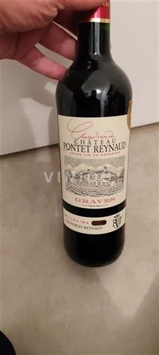 Vin Rouge sec Château Pontet Reynaud Non millésimé France Bordeaux Graves AOC