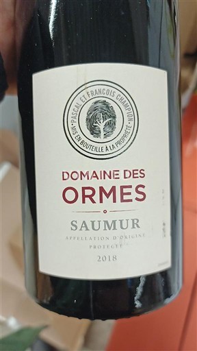 Valle della Loira Saumur Domaine Des Ormes 2018