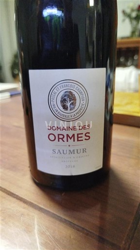 Loire-dalen Saumur Domaine Des Ormes 2018