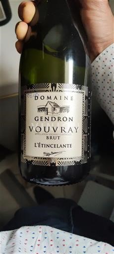 Loire-dalen Vouvray Domaine Gendron L'Étincelante 2018