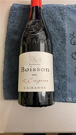 Рона долина Cairanne Domaine Boisson L'Exigence 2022