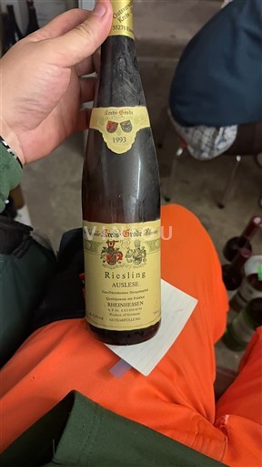 Rheingau Johannishof Rudesheimer Berg Rottland Auslese 1993