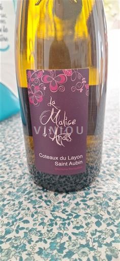 Údolí Loiry Coteaux-du-Layon La Malice Anaïs 2021