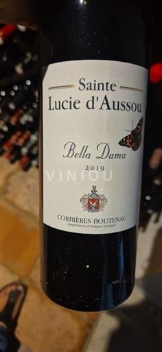 Languedoc Corbières-boutenac Sainte Lucie Aussou Bella Dama 2019
