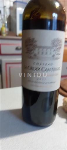 Vin Rouge sec Château La Croix Cantenac 2011 France Bordeaux Saint-Émilion Grand Cru AOC Grand Cru