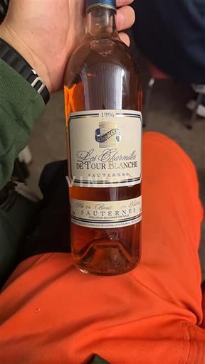 Bordeaux Sauternes Château La Tour Blanche 1996