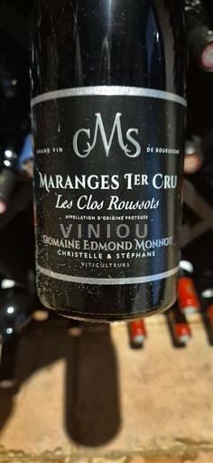 Bourgondië Maranges Premier Cru Domaine Edmond Monnot Les Clos Roussots 2022