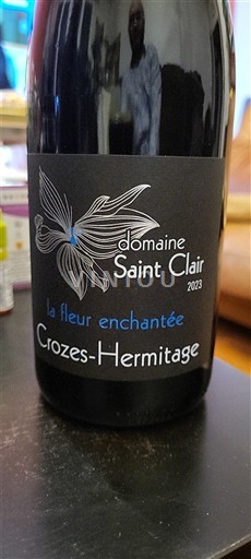 Rhône Valley Crozes-Hermitage Domaine Saint Clair La Fleur Enchantée 2023