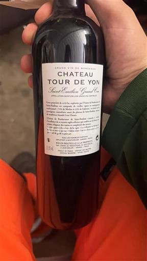 Burdeos Saint-Émilion Gran Cru Château Tour de Yon 2013
