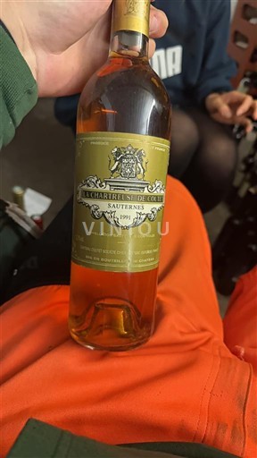 Bordeaux Sauternes La Chartreuse de Coutet 1991