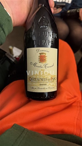 Vallée du Rhône Châteauneuf-du-pape Domaine Moulin-Tacussel 2016