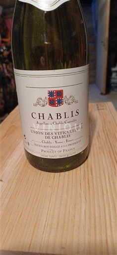 Burgundi Chablis Union des Viticulteurs de Chablis 2018