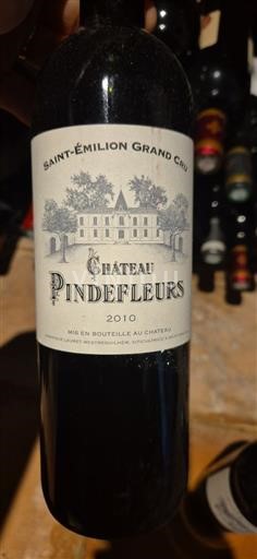 Bordeaux Saint-Émilion Grand Cru Château Pindefleurs 2010