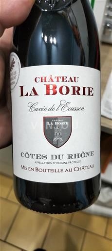 Rhônen laakso Côtes-du-rhône Château La Borie de l'Écuyer 2024