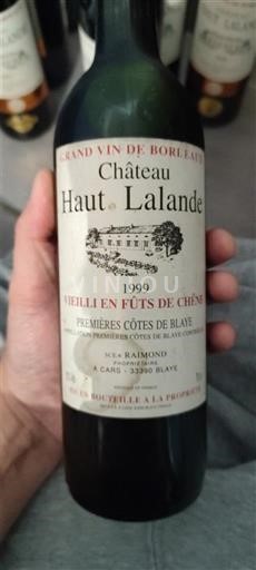 Burdeos No especificado Château Haut Lalande 1999