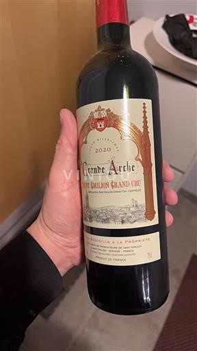 Bordeaux Saint-Émilion Grand Cru Grand Cru Grande Arche 2020