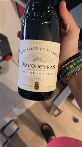 Rona dolina Vacqueyras Dentelles de Talabot 2021