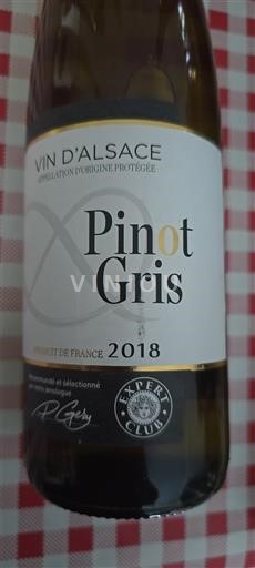 Alsace Pinot Gris 2018
