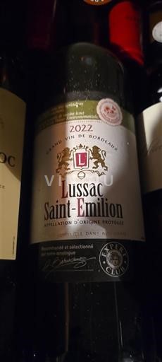 Bordeaux Lussac-Saint-Émilion Lussacsaintémilion 2022