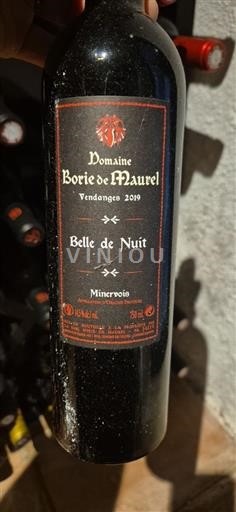 Languedoc Minervois Domaine Borie de Maurel Belle de Nuit 2019