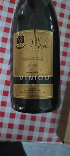 Champagne Không được chỉ định Alain Olivier Joli Perle Không niên vụ