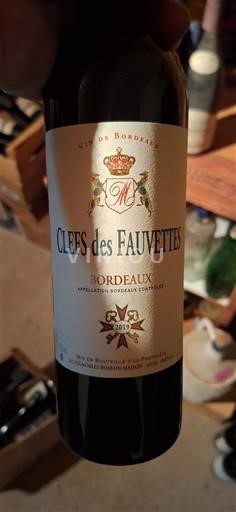 Bordeaux Clefs des Fauvettes 2019