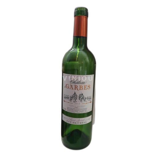 Burdeos Côtes-de-Bordeaux Château de Garbes Spéciale Fût de Chêne 2014