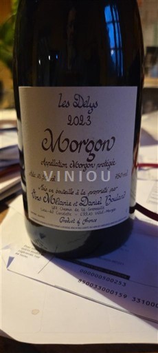 Beaujolais Morgon Les Délys 2023
