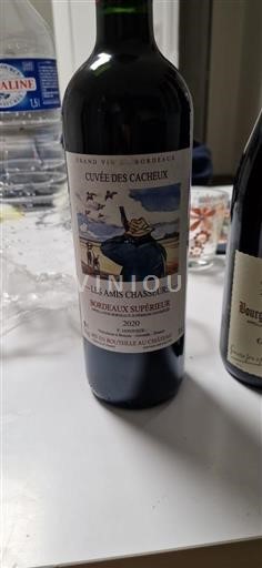 Bordeaux Bordeaux Supérieur Les Amis Chasseurs des Cacheux 2020
