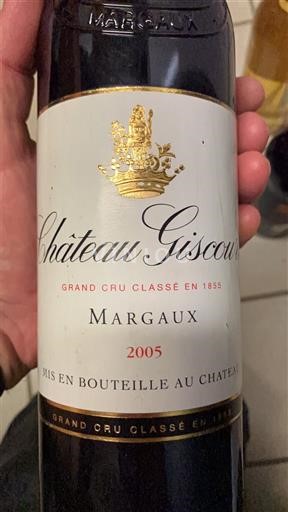Bordeaux Margaux Grand Cru Château Giscours 2005
