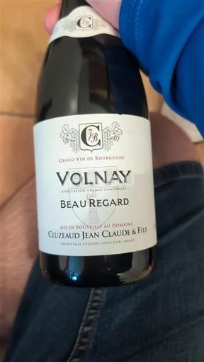 Borgogna Volnay Cluzeaud Jean-Claude & Fils Beau Regard 2022