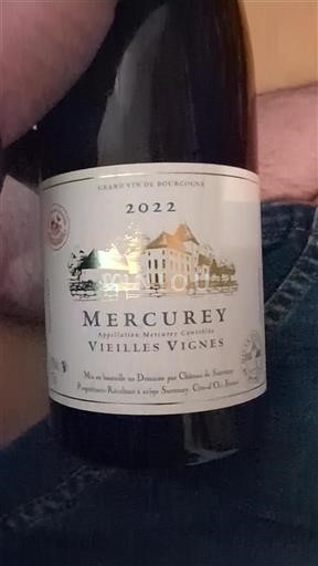 Borgonha Mercurey Grand Cru Château Santenay Vieilles Vignes 2022