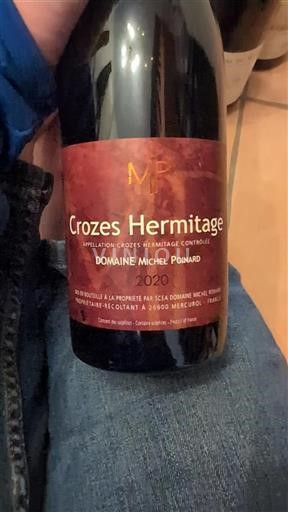 Rhône Valley Crozes-Hermitage Domaine Michel Poinard 2020