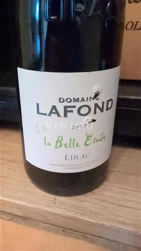 Rhône-dalen Lirac Domaine Lafond La Belle Etoile 2017