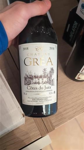 Jura Côtes-du-jura Château Gréa 2018