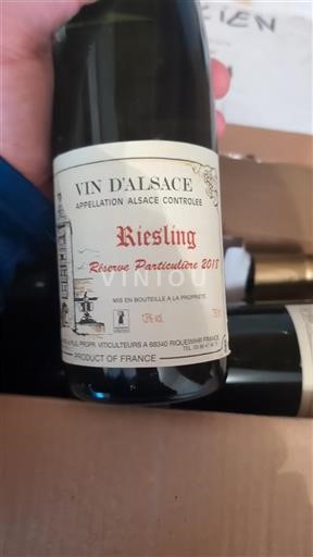 Alsace Grand Cru Réserve Particulière 2018