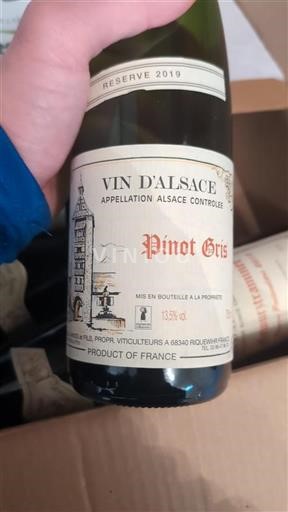Alsace Grand Cru Hugel et Fils Réserve 2019