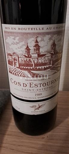 Bordeaux Saint-Estèphe Grand Cru Cos Estournel 1989