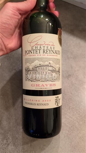 Bordeaux Graves Château Pontet Reynaud Grand vin 2022