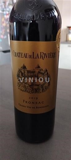 Bordeaux Fronsac Château La Rivière 2019