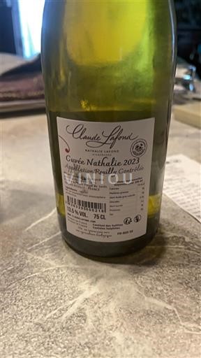 Loire Valley Reuilly Claude Lafond Nathalie 2023