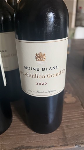 Bordeaux Saint-Émilion Grand Cru Moine Blanc 2020