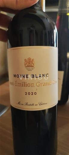 Bordeaux Saint-Émilion Grand Cru Moine Blanc 2020