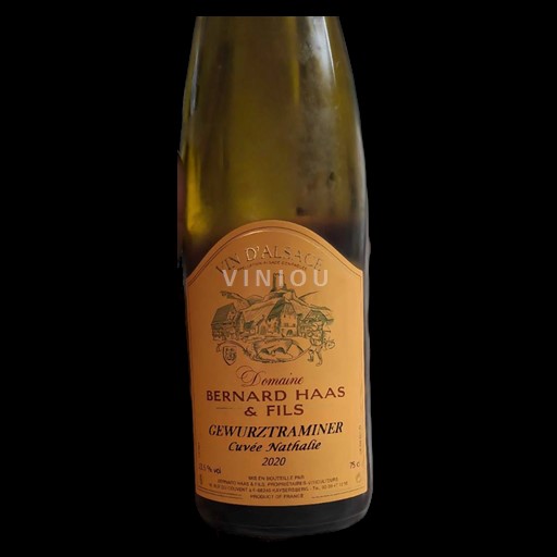 Alzacija Gewürztraminer Grand Cru Bernard Haas et Fils Nathalie 2020